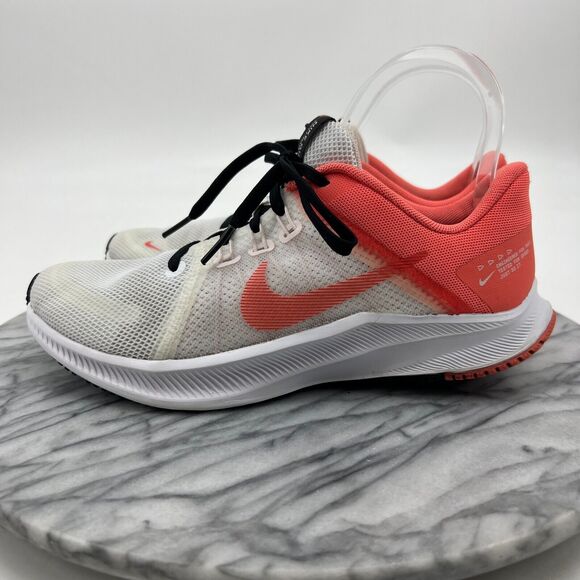 Nike Running Shoe Womens 6 Quest 4 White Mesh Athletic Training DA1106-102 - Picture 4 of 11